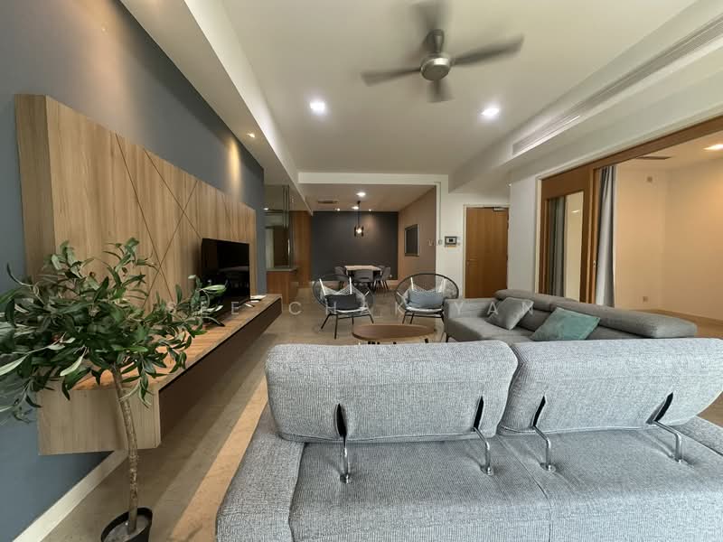 Service Residence for Rent at Binjai Residency - See Chak Yan - Living Room - PropertyGuru.com.my