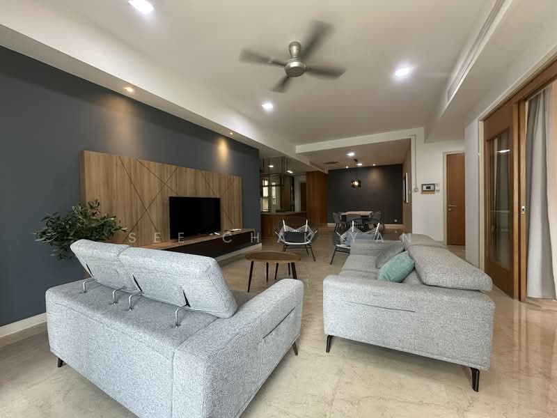 Service Residence for Rent at Binjai Residency - See Chak Yan - Living Room - PropertyGuru.com.my