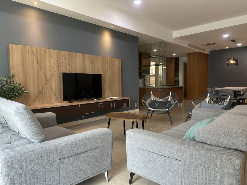 Service Residence for Rent at Binjai Residency - See Chak Yan - Living Room - PropertyGuru.com.my