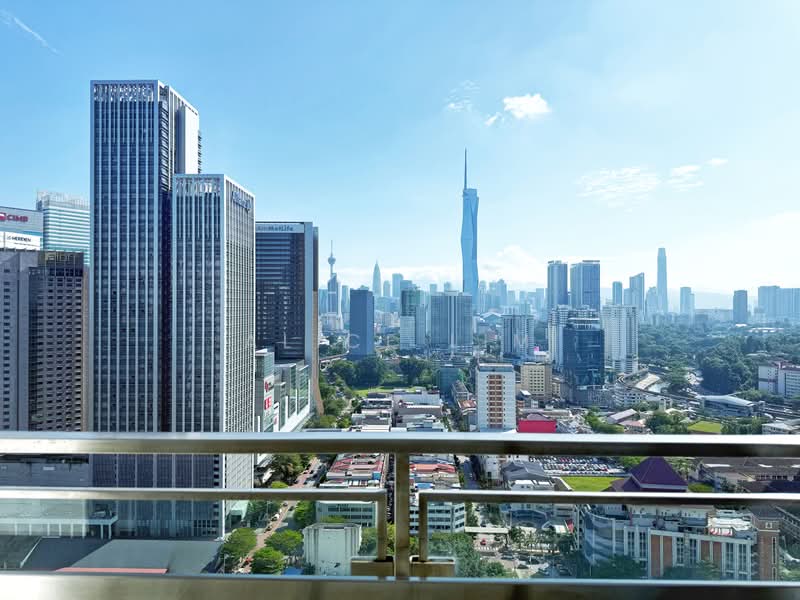 Service Residence for Rent at The Sentral Suites - Alice Lim - Balcony View - PropertyGuru.com.my