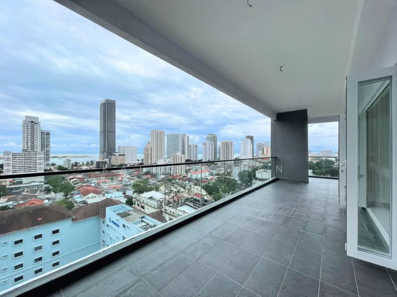 Kondominium untuk Dijual di Codrington Residence - Kai Jun Tan - Balcony - PropertyGuru.com.my