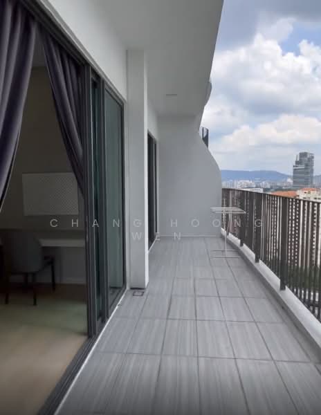 Servis Apartment untuk Disewa di Datum Jelatek Residence - Chang Hoong Wen - Balcony - PropertyGuru.com.my