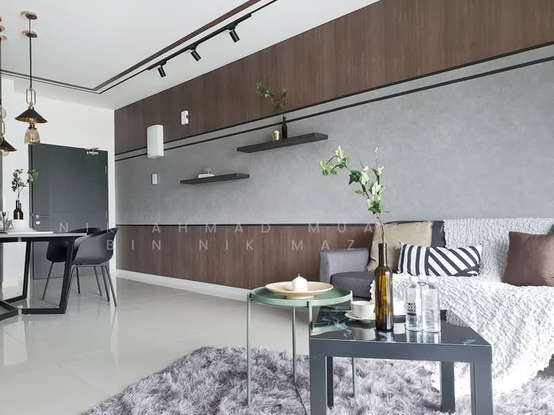 Servis Apartment untuk Disewa di Emira Residence - Nik Ahmad Muazzam Bin Nik Mazlan - Living Room - PropertyGuru.com.my