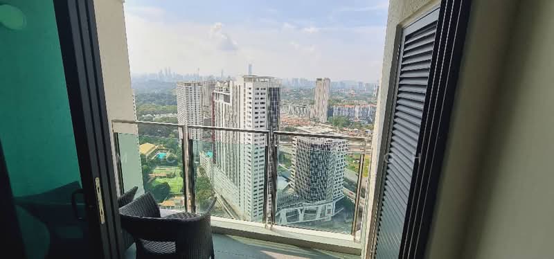 Service Residence for Rent at Ooak Suites @ Kiara 163 - Michelle Yeoh - Balcony - PropertyGuru.com.my