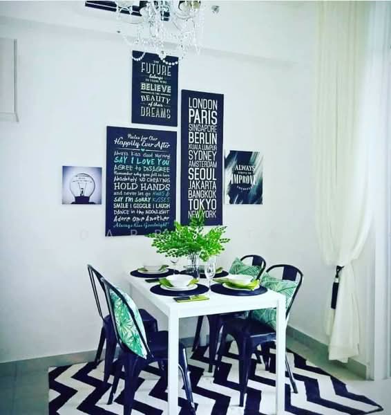 Kondominium untuk Disewa di Mutiara Ville - Darren Tan - Dining Room - PropertyGuru.com.my