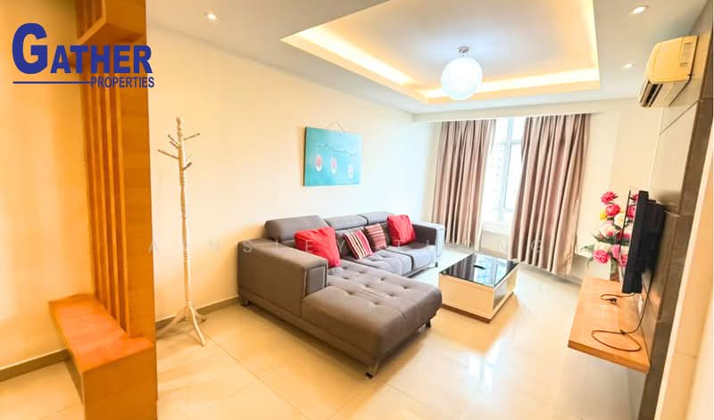 Servis Apartment untuk Disewa di Putra Majestik - Ainsley Thong - Living Room - PropertyGuru.com.my