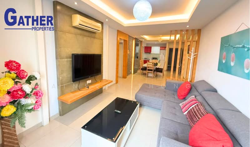 Servis Apartment untuk Disewa di Putra Majestik - Ainsley Thong - Living Room - PropertyGuru.com.my