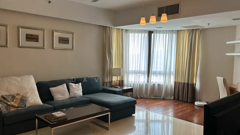 Service Residence for Rent at Arcoris Residences - David Yap - Living Room - PropertyGuru.com.my