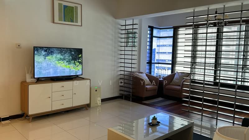 Service Residence for Rent at Arcoris Residences - David Yap - Living Room - PropertyGuru.com.my