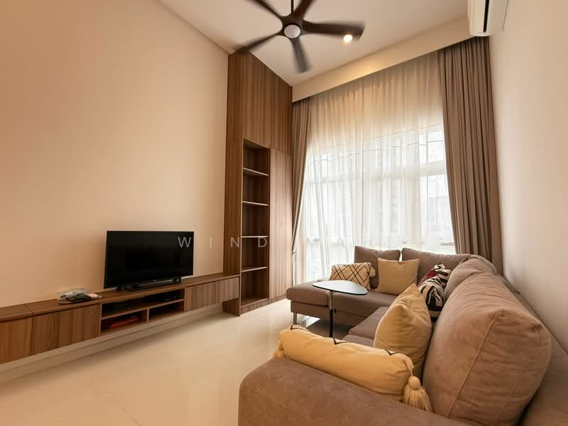 Service Residence for Rent at Met 1 Residences - Wind Mah - Living Room - PropertyGuru.com.my
