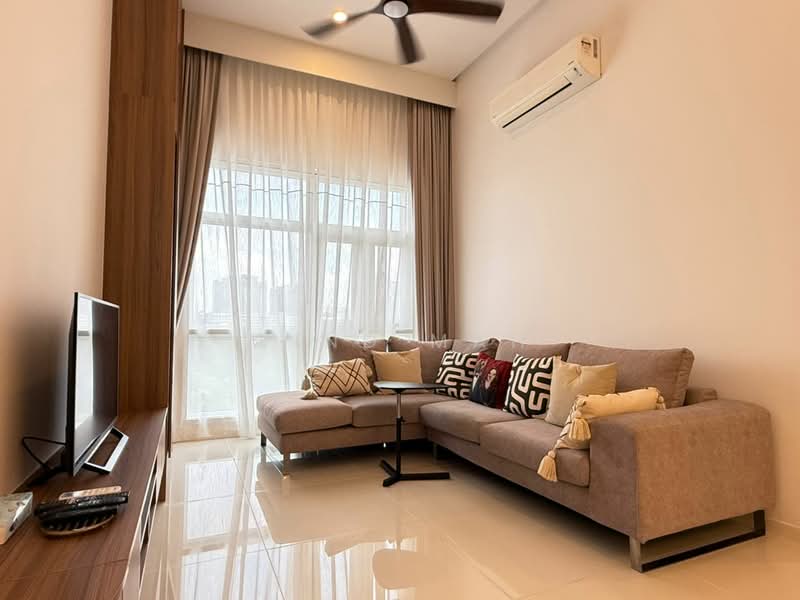 Service Residence for Rent at Met 1 Residences - Wind Mah - Living Room - PropertyGuru.com.my