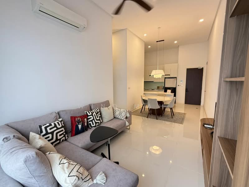 Service Residence for Rent at Met 1 Residences - Wind Mah - Living Room - PropertyGuru.com.my