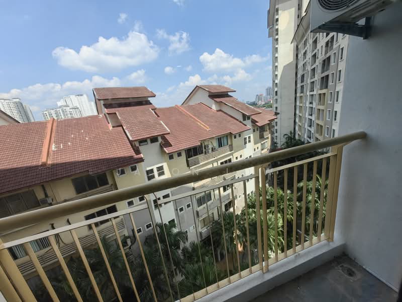 Service Residence for Rent at Ritze Perdana 1 - Jason Low - Balcony - PropertyGuru.com.my