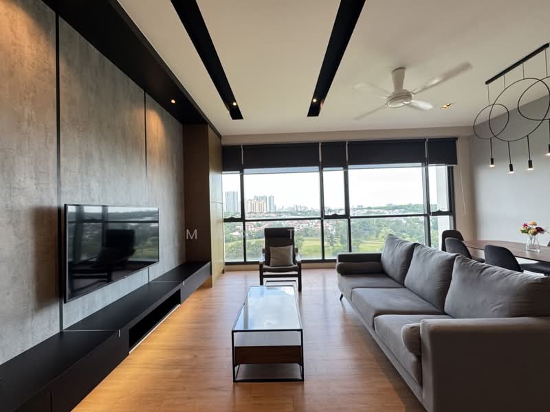 Service Residence for Rent at Arnica @ Tropicana Gardens - Max Tan - Living Room - PropertyGuru.com.my