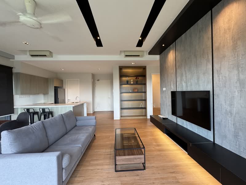 Service Residence for Rent at Arnica @ Tropicana Gardens - Max Tan - Living Room - PropertyGuru.com.my