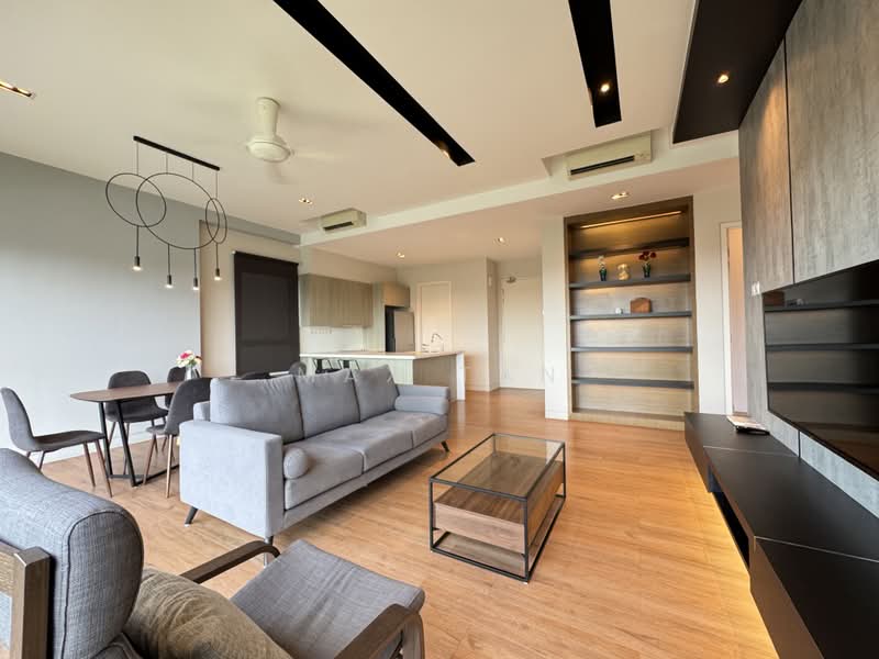 Service Residence for Rent at Arnica @ Tropicana Gardens - Max Tan - Living Room - PropertyGuru.com.my