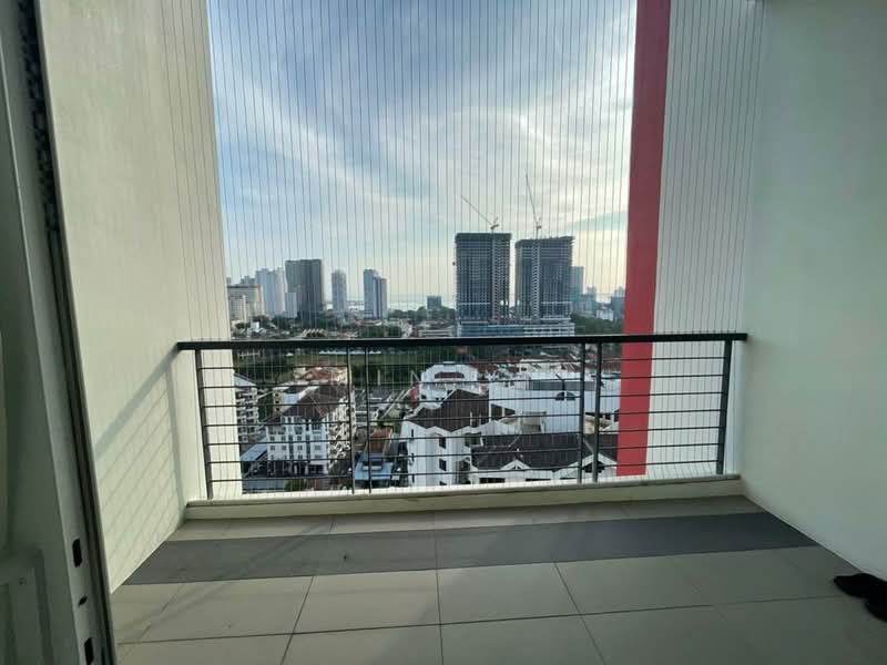 Kondominium untuk Disewa di Scott Residence - Min Yi - Balcony - PropertyGuru.com.my