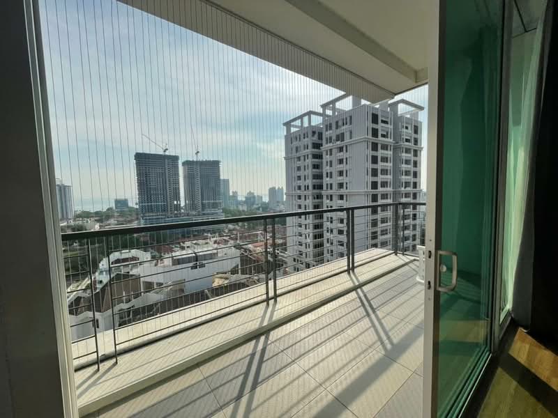 Kondominium untuk Disewa di Scott Residence - Min Yi - Balcony - PropertyGuru.com.my