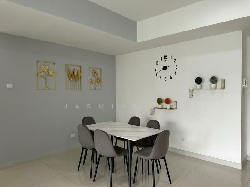 Servis Apartment untuk Disewa di Bora Residences - Jasmine Sin - Dining Room - PropertyGuru.com.my