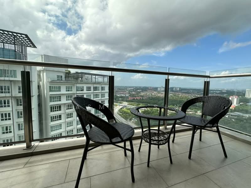 Servis Apartment untuk Disewa di Bora Residences - Jasmine Sin - Balcony - PropertyGuru.com.my