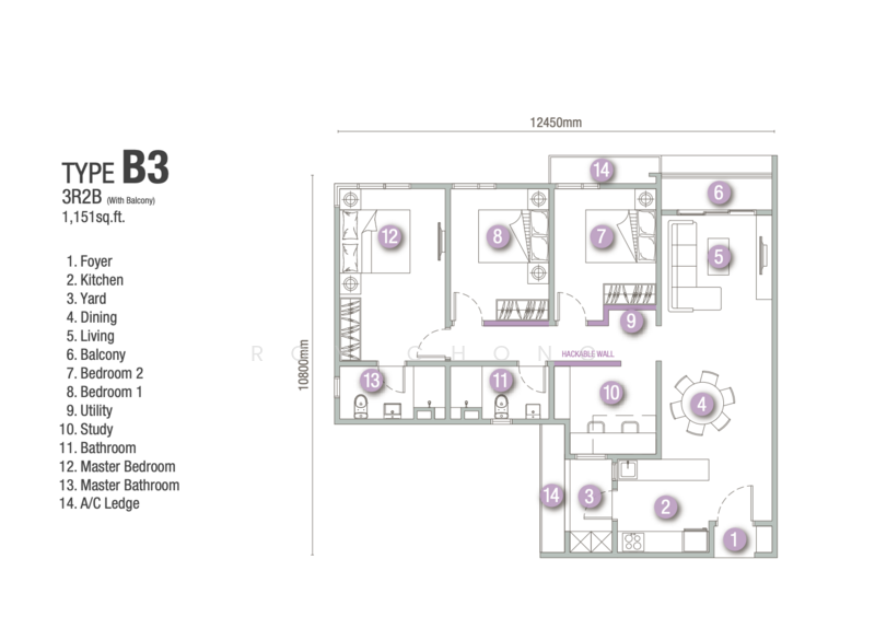 Condominium for Sale at D'Terra Residences - Roy Chong - PropertyGuru.com.my