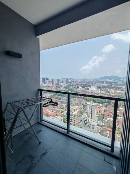 Service Residence for Rent at Marriott Residence @ Gurney - Amy Tan - Balcony - PropertyGuru.com.my