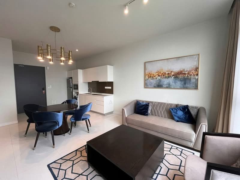 Servis Apartment untuk Disewa di Service Suites @ Pavilion Embassy - Hazeman Omar - Living Room - PropertyGuru.com.my