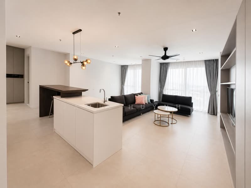 Service Residence for Rent at Lumi Tropicana - Jamie Huynh - Living Room - PropertyGuru.com.my