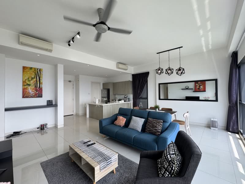 Service Residence for Rent at Tropicana Gardens - Max Tan - Living Room - PropertyGuru.com.my
