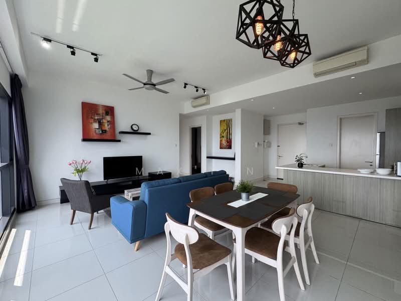 Service Residence for Rent at Tropicana Gardens - Max Tan - Living Room - PropertyGuru.com.my