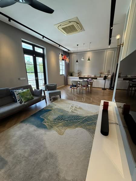 Rumah Teres 2.5 Tingkat untuk Dijual di Eco Botanic (Iskandar Puteri (Nusajaya)) - Kok Hui - Living Room - PropertyGuru.com.my