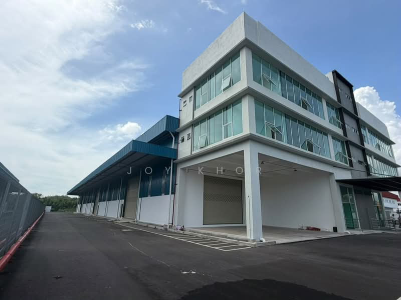 Semi-D Factory for Rent in Taman Inderawasih (Perai) - Joy Khor - Exterior - PropertyGuru.com.my