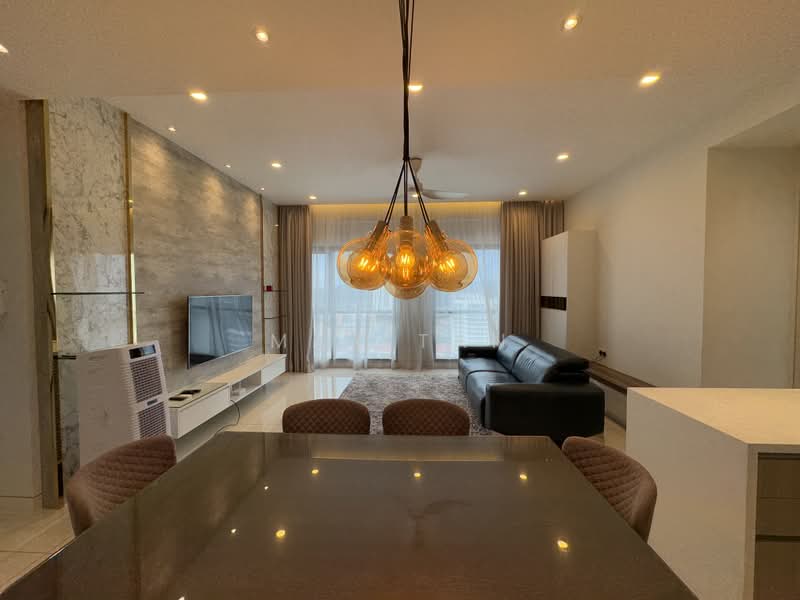 Service Residence for Rent at Tropicana Gardens - Max Tan - Living Room - PropertyGuru.com.my