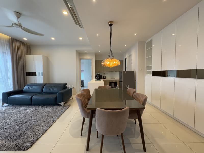 Service Residence for Rent at Tropicana Gardens - Max Tan - Living Room - PropertyGuru.com.my
