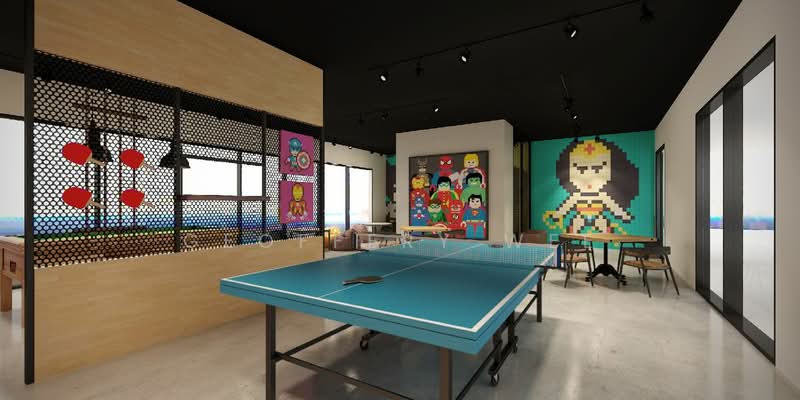 Service Residence for Rent at Amber Cove - Geoffery Wee - Game Room - PropertyGuru.com.my
