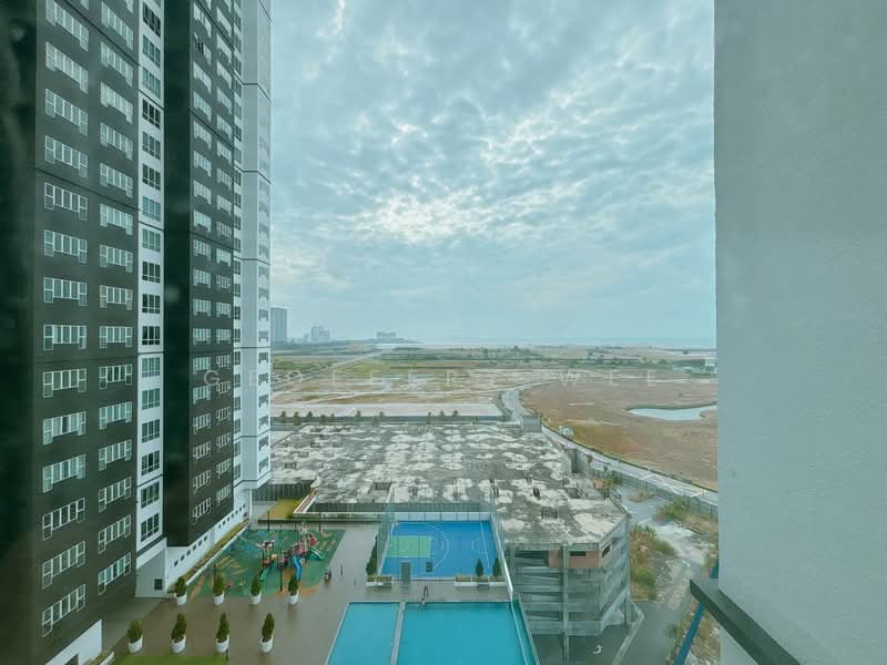 Service Residence for Rent at Amber Cove - Geoffery Wee - Pool View - PropertyGuru.com.my