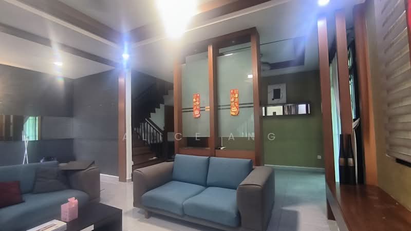 Cluster House for Sale in Austin Heights (Tebrau) - Alice Ang - Living Room - PropertyGuru.com.my