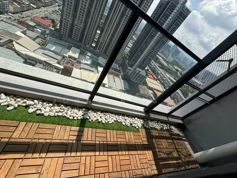 Service Residence for Rent at Trion @ KL - Johnson Ngai - Balcony - PropertyGuru.com.my