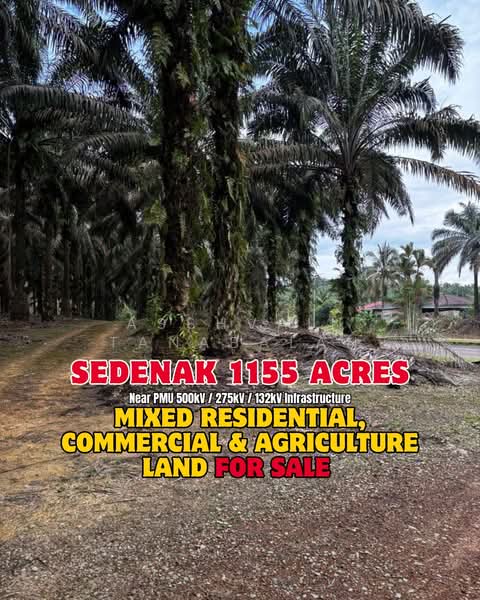 Commercial Land for Sale in Kampung Baru Sedenak (Sedenak) - Asshvain Tanabalan - PropertyGuru.com.my