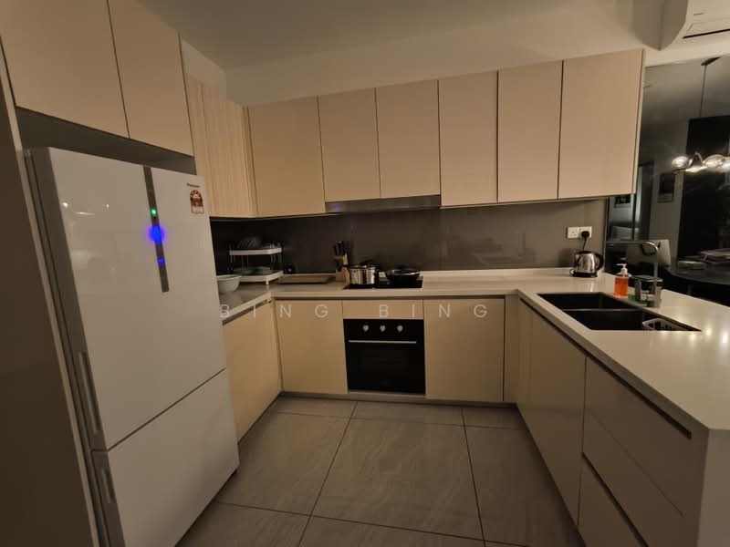 Service Residence for Rent at Quill Residence - Bing Bing - Kitchen - PropertyGuru.com.my