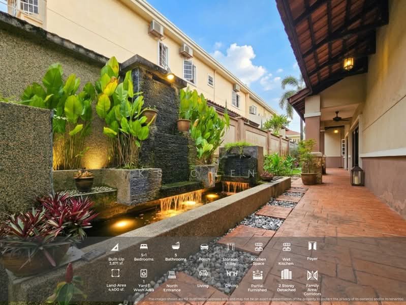 Link Bungalow for Sale in Petaling Jaya (Selangor) - KS Chen - Living Room - PropertyGuru.com.my