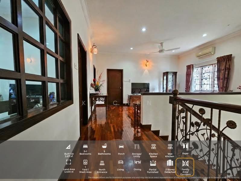 Bungalow for Sale in Kota Damansara (Selangor) - KS Chen - Living Room - PropertyGuru.com.my