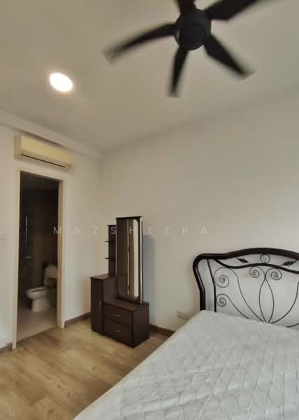 Service Residence for Rent at Southbank Residence - Mazsheera . - Master bedroom - PropertyGuru.com.my
