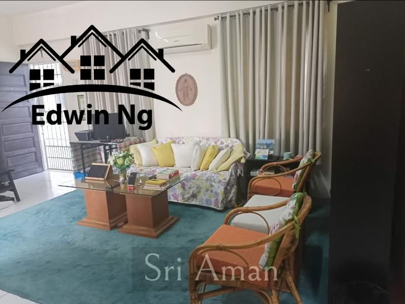 Apartment for Rent at Sri Aman Block C (Sri Aman Block 1 & 3) - Edwin Ng - Living Room - PropertyGuru.com.my