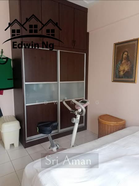Apartment for Rent at Sri Aman Block C (Sri Aman Block 1 & 3) - Edwin Ng - Bedroom - PropertyGuru.com.my