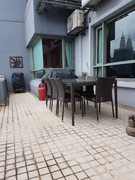 Condominium for Sale at The Capsquare Residences - Kevin Dass - Balcony - PropertyGuru.com.my