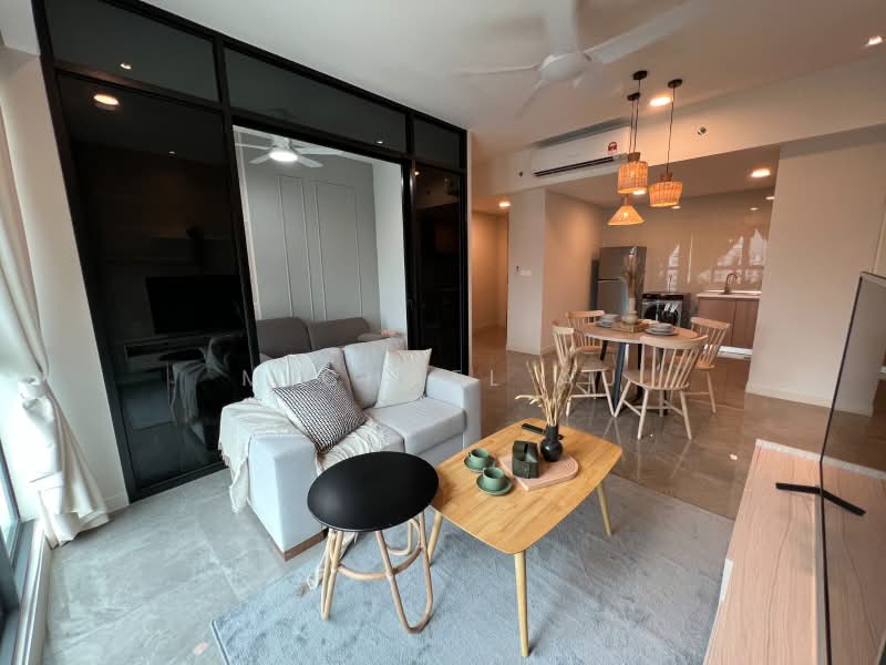 Service Residence for Rent at Ooak Suites @ Kiara 163 - Michael Au - Living Room - PropertyGuru.com.my