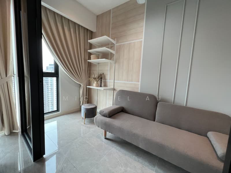 Service Residence for Rent at Ooak Suites @ Kiara 163 - Michael Au - Living Room - PropertyGuru.com.my