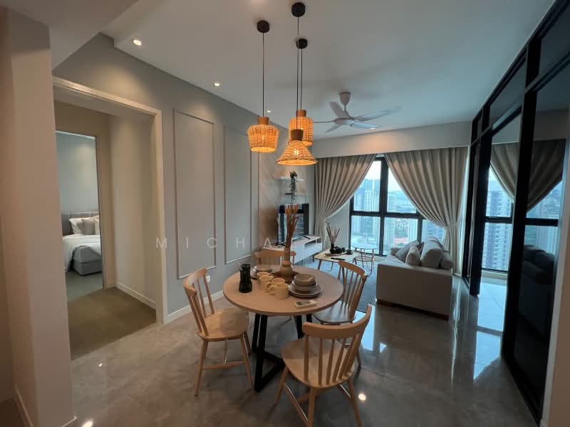 Service Residence for Rent at Ooak Suites @ Kiara 163 - Michael Au - Living Room - PropertyGuru.com.my