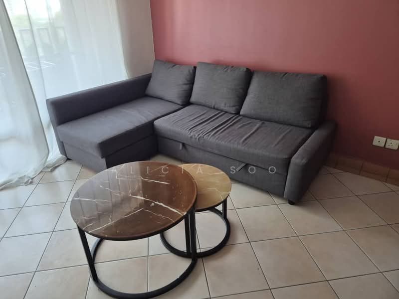 Condominium for Sale at Perdana Exclusive - Alicia Soo - Living Room - PropertyGuru.com.my